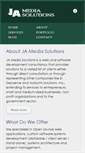 Mobile Screenshot of jamediasolutions.com